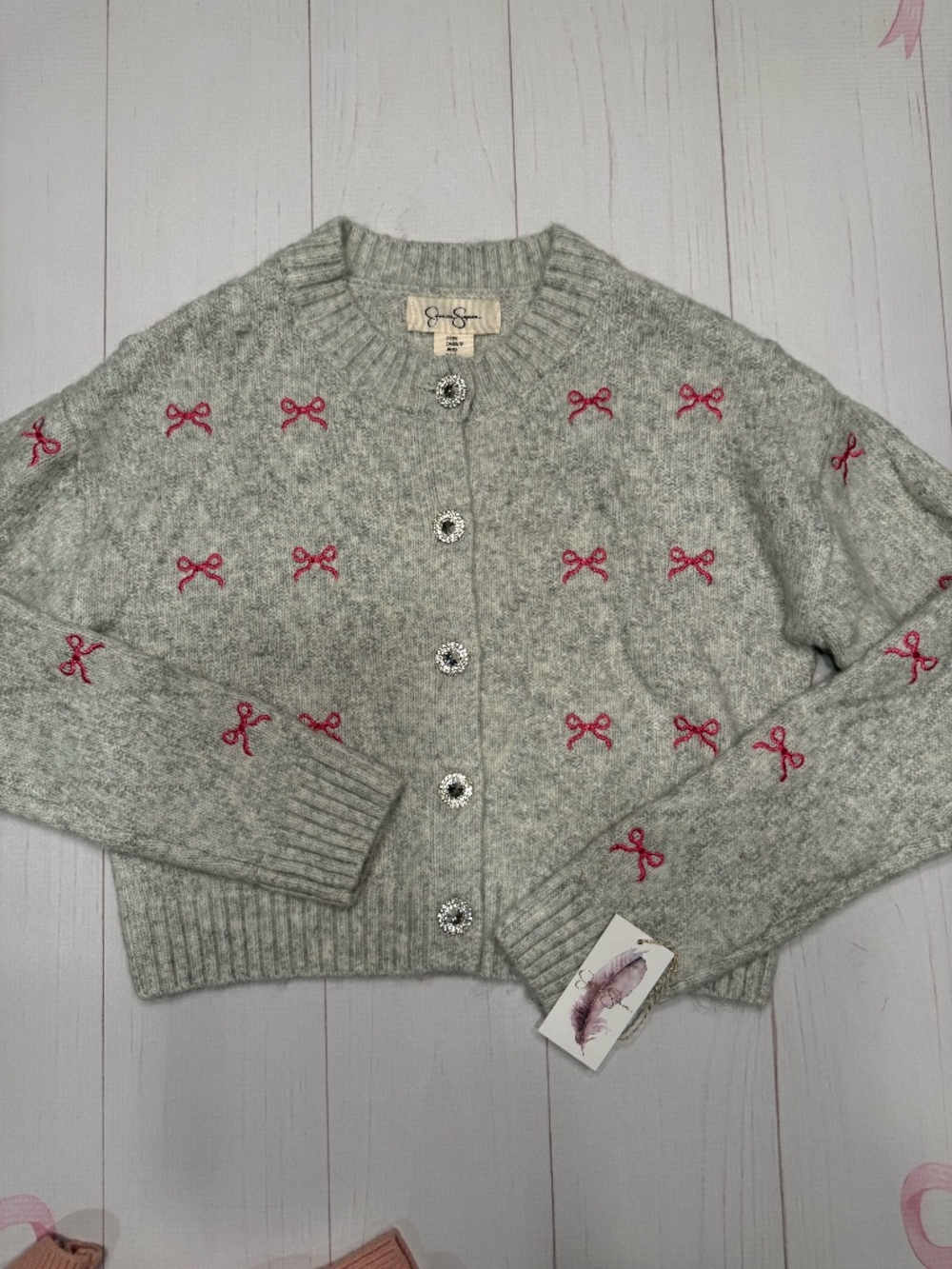 Jessica Simpson Bow Swweater Size XS